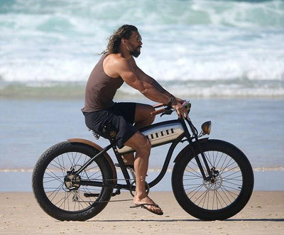 Jason Momoa Rides Customized Vallkree All-Terrain Bike